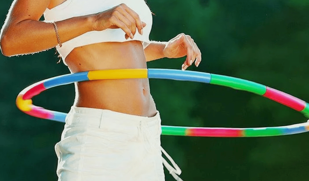For a hoop waist