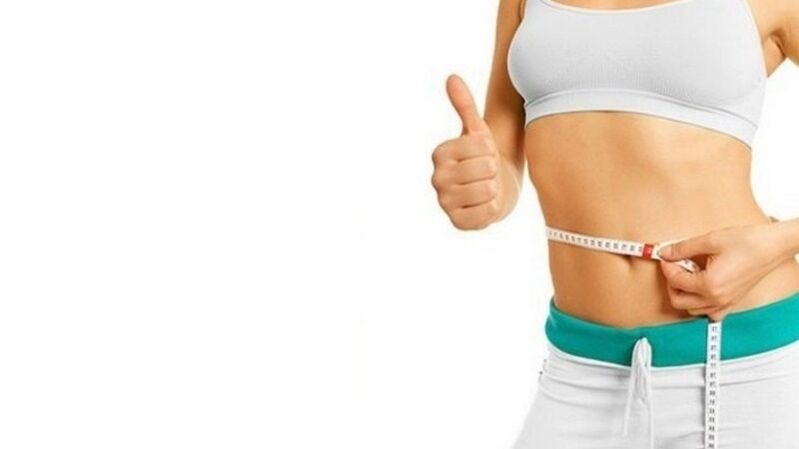 The result of weight loss on the buckwheat diet